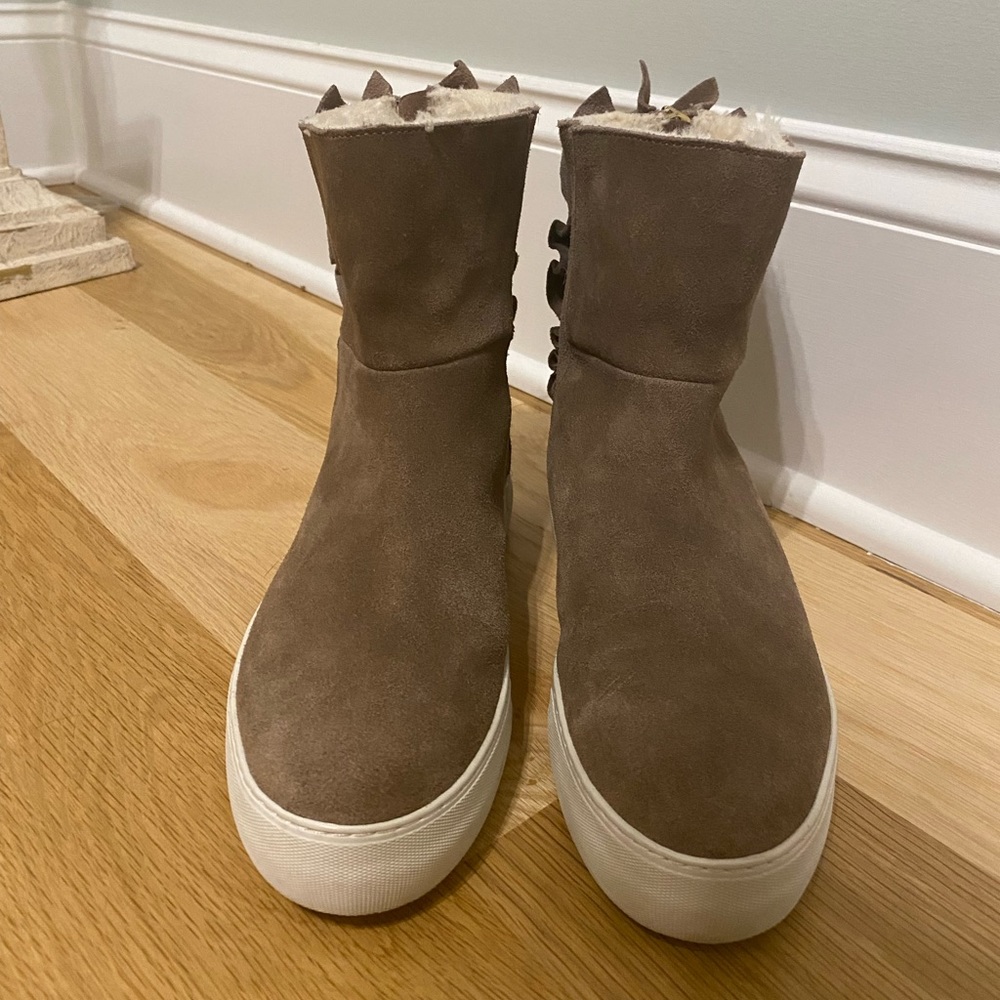 J/Slides Azalea Fleece Lined Boots With Back Zipp… - image 4